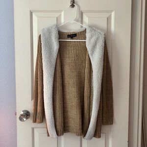 Almost Famous Sherpa Cardigan